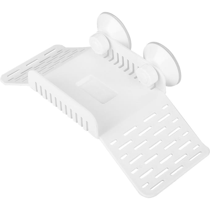 Aquarium Tank Reptiel Schildpad Klimmen Zonnen Terras Drijvend Platform Dok white