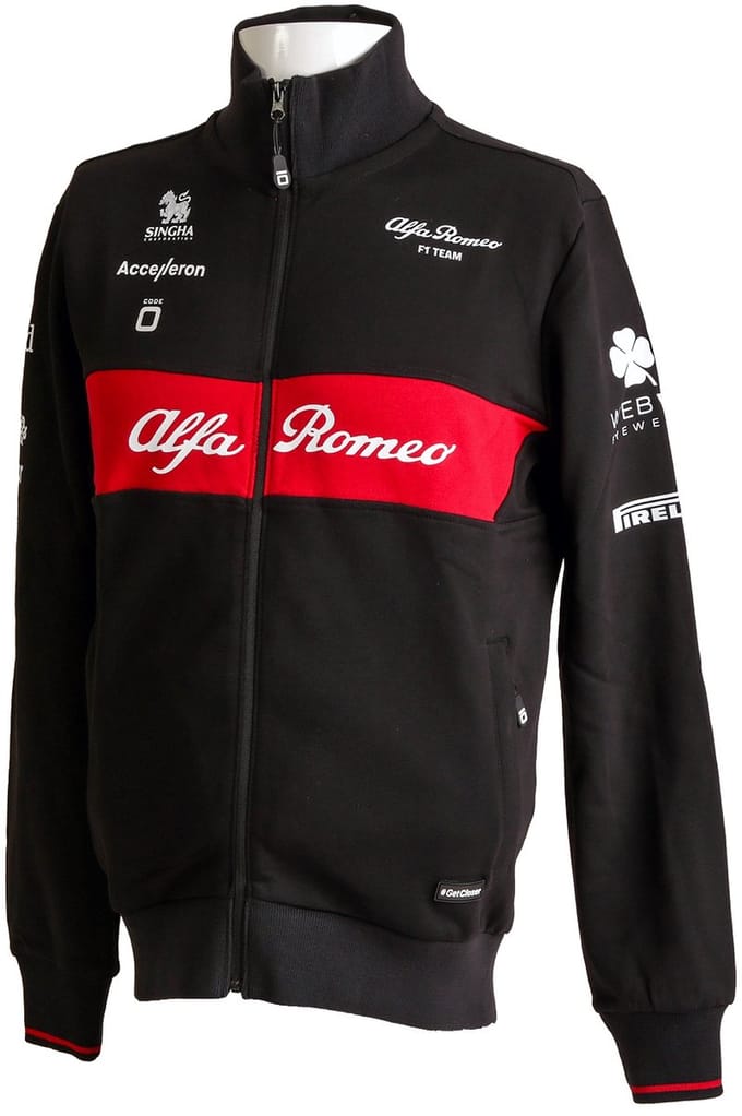 Alfa Romeo F1 Racing Team-sweatjack voor dames, maat S