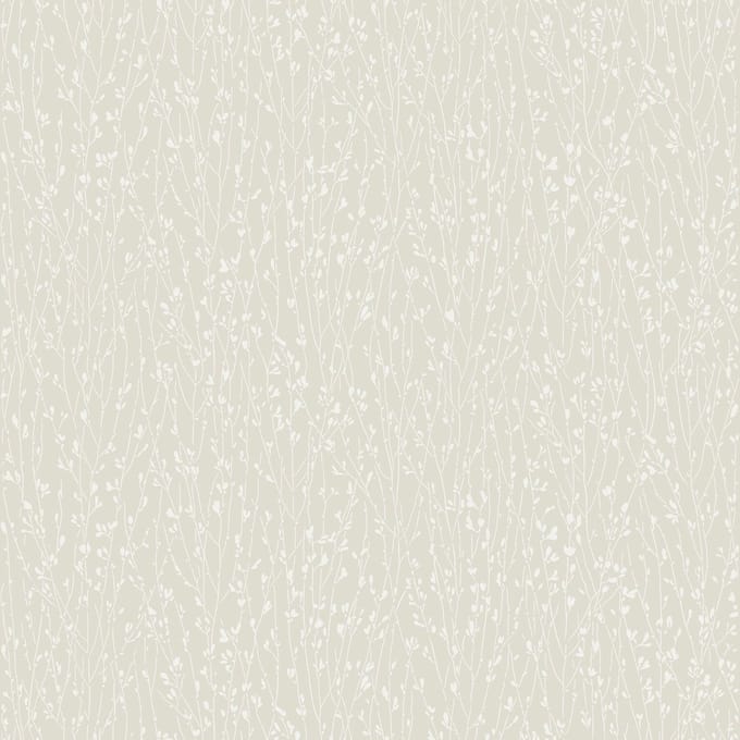 Boråstapeter Vliesbehang 38730 - Borosan Hem - Botanisch Beige - 53cm x 11.20m