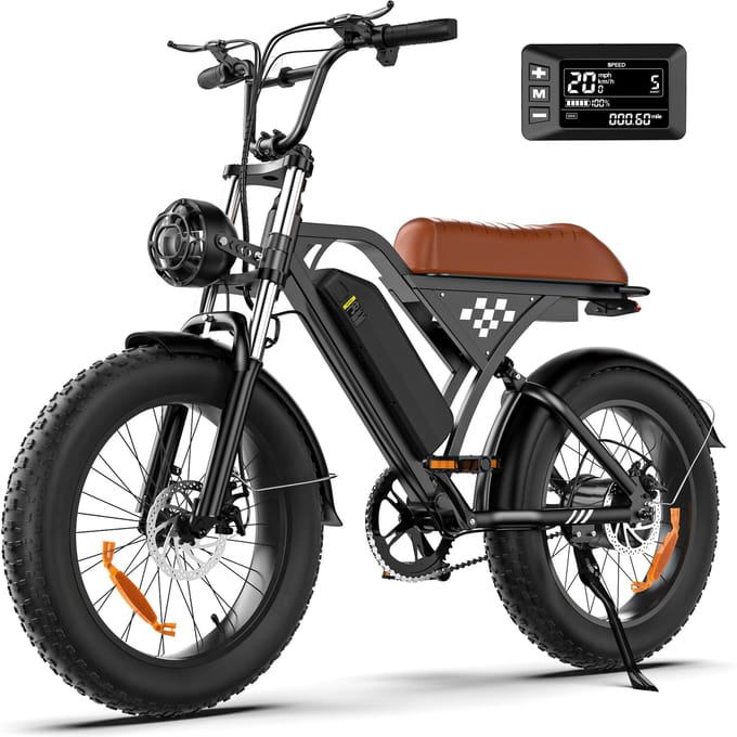 iScooter EB5 20″ E-mountainbike met dikke banden