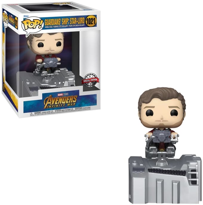 Funko Pop! Marvel: Avengers 3: Infinity War - Starlord in Guardian’s Ship Diorama Deluxe