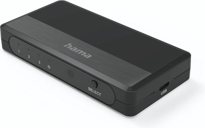Hama HDMI™-splitter 3 input - 1 output