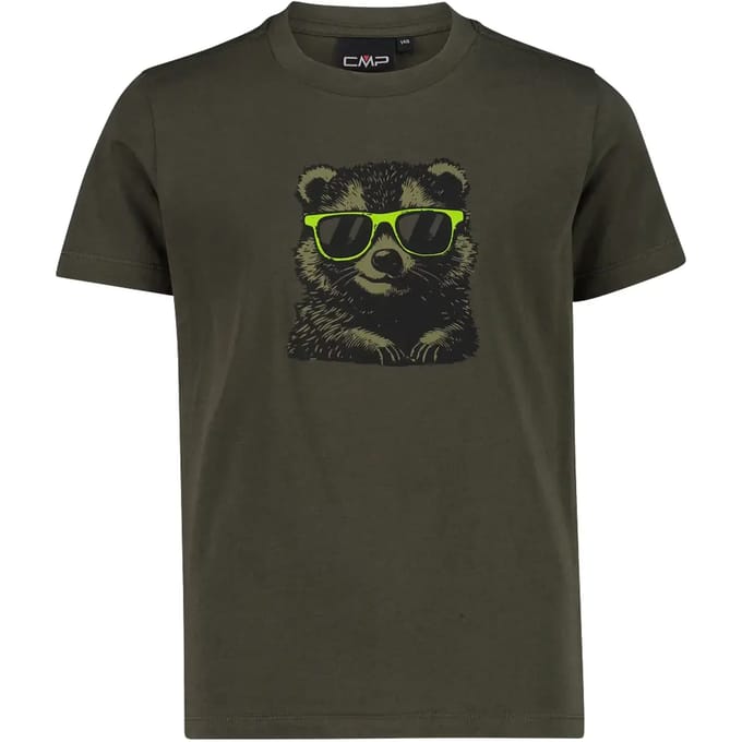 T-shirt van biologisch katoen kind CMP