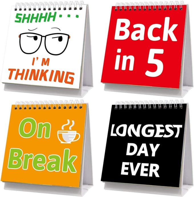 Grappige Bureau Accessoires: 30 Flip Chart Post-its voor een Leuke Werkplek