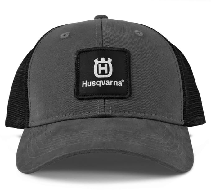 Husqvarna - Trucker Cap - Zwart - Logo - Verstelbaar - Truckerstijl