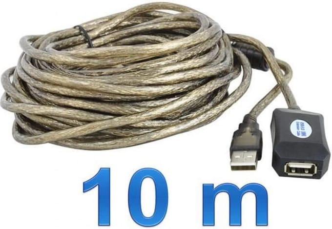 Actieve USB Verlengkabel - 10m