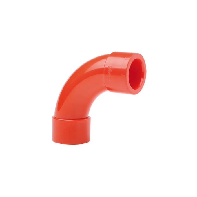 90 Graden Bocht Pijp Fitting 25mm - PIP-005 [10 Stukken]