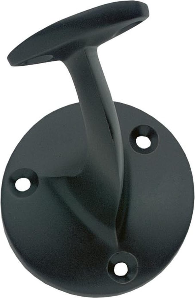 Intersteel Leuninghouder vlak zadel mat zwart