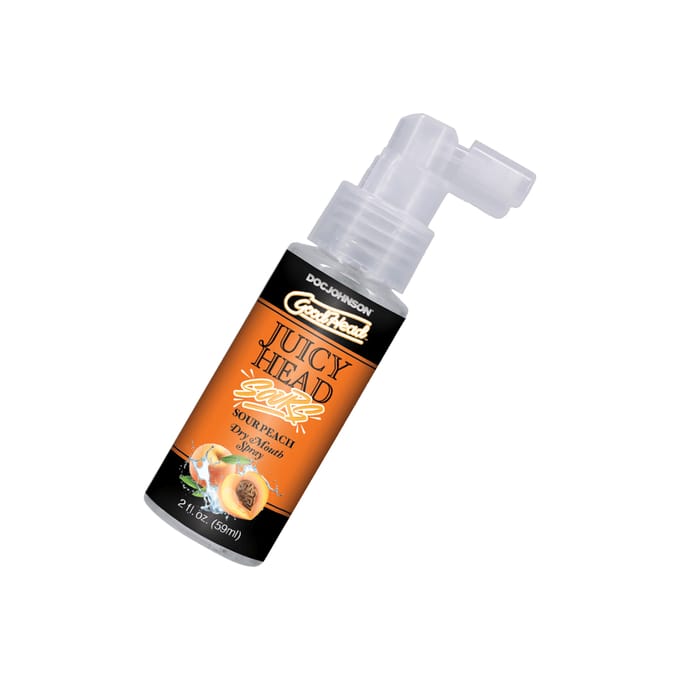 Doc Johnson - GoodHead Juicy Head Dry Mouth Spray - Perzik - 60 ml
