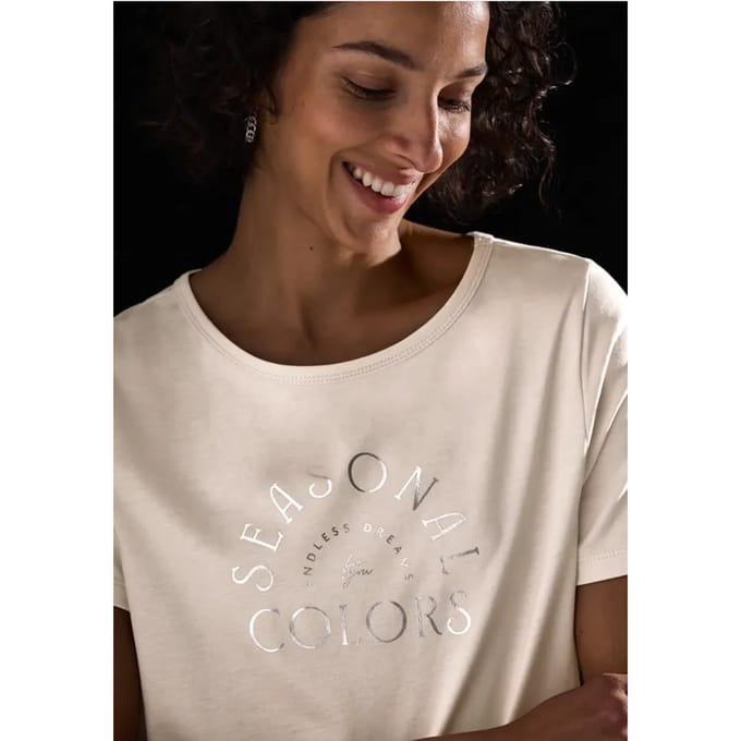 Shirt met tekst