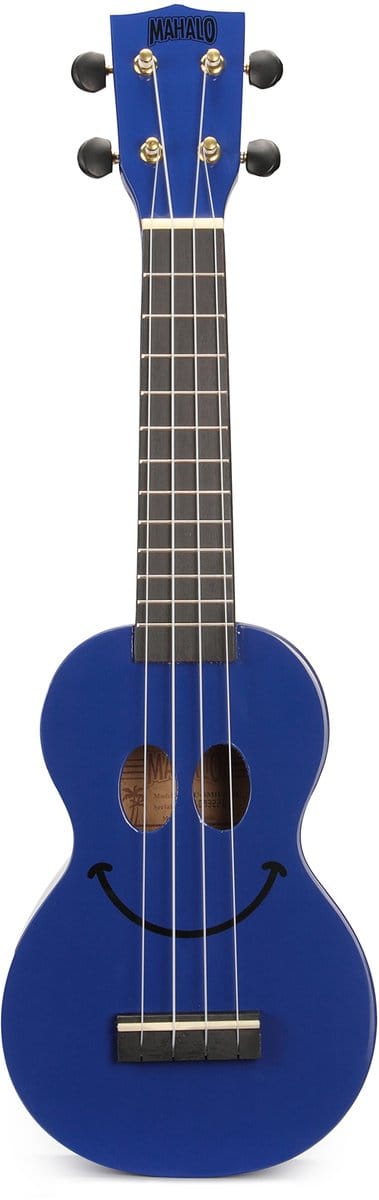 Soprano ukelele - Mahalo U-SMILE - Smiley Series - Blauw