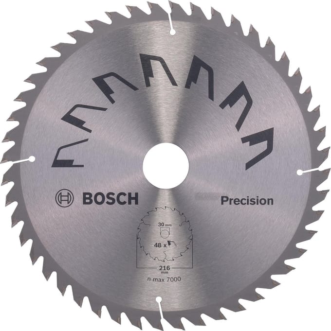 Bosch RUNDSAVKL PRECISION 216X2.5X30 mm 48 TDR