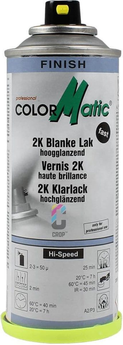Motip ColorMatic Professional 2k blanke lak hoogglans - 200 ml.