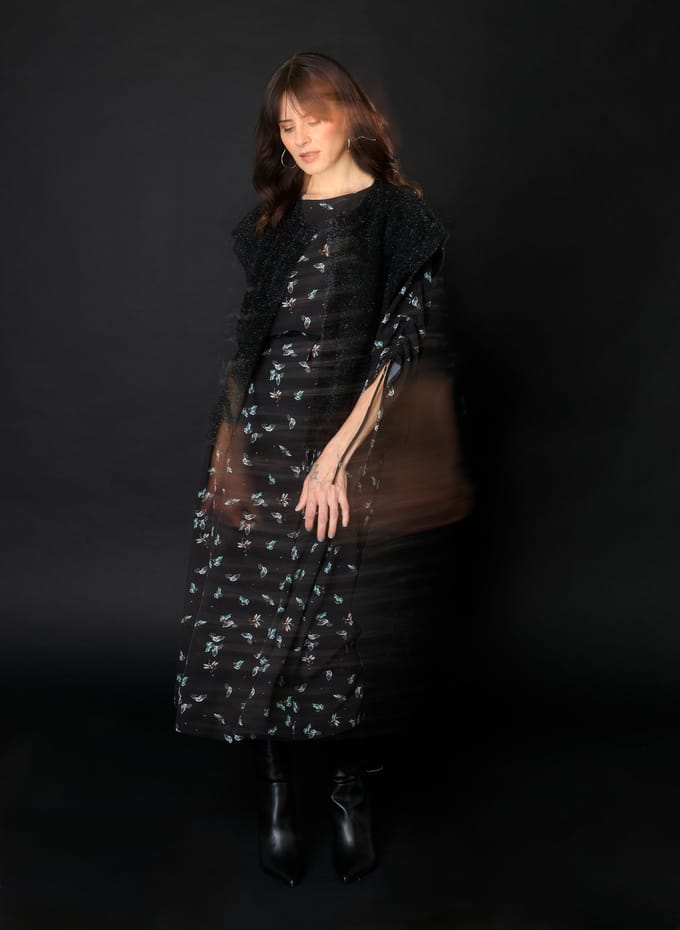 YEST Dorina - Black/Multi-Colour - maat 36