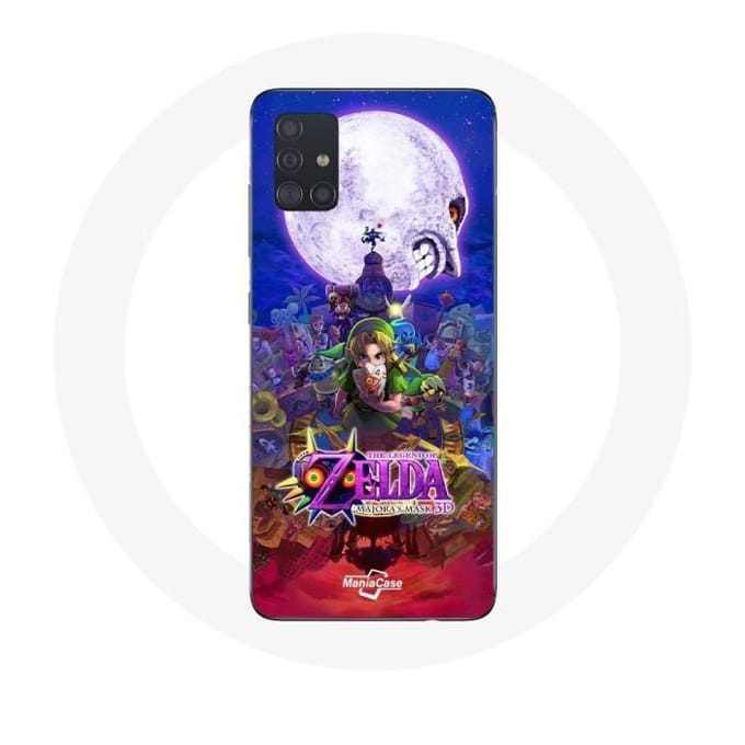 Coque Samsung Galaxy A51 La légende du Masque de Majora Zelda Jeux Vidéo