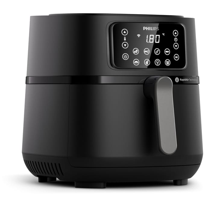 Philips Airfryer Connected 5000 Series - HD9285/93 - 7,2 liter (XXL) - Heteluchtfriteuse - RapidAir - Quickclean - Met bakvorm