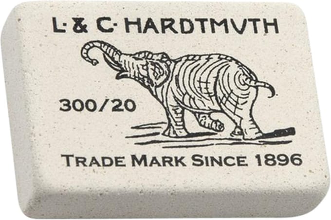 Gum koh i noor olifant 20 30x44mm | 20 stuks