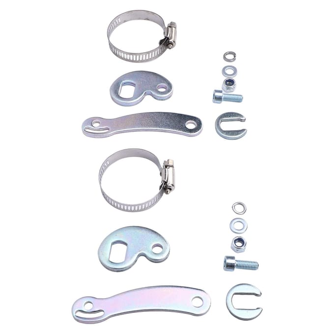2 Set Kit de Conversion de Bras de Vélo Acier M16 Outil d'Entretien d'Accessoire pour Vélo Électrique pour Haute Puissance white