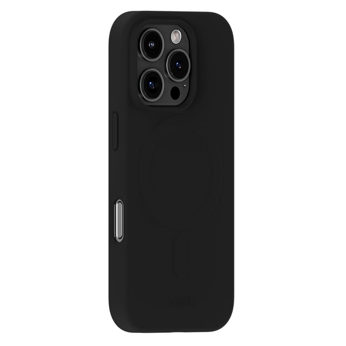 Holdit Soft geschikt voor MagSafe Case geschikt voor iPhone 16 Pro Max - Black