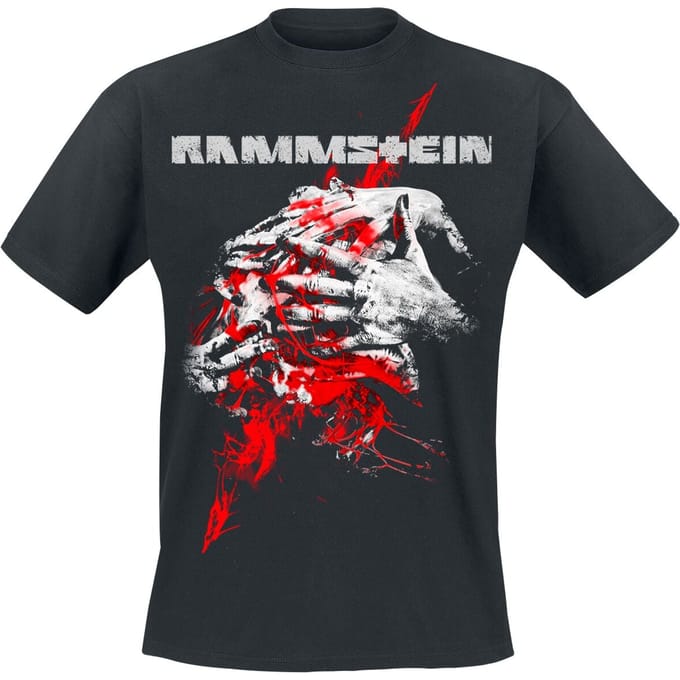 Rammstein T-shirt - Angst - S tot 5XL - voor Mannen - zwart