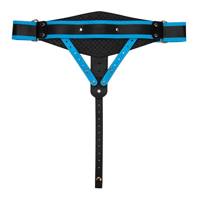 LoveToy - Ingen - Holle Strap-on met Siliconen Staaf – 23 cm - Lichte huidskleur