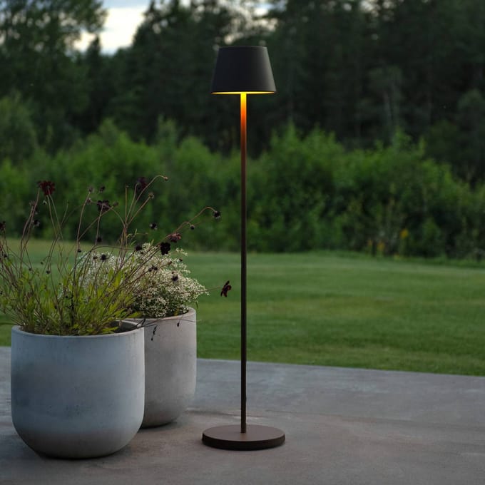 Konstsmide 7841-750 Pomezia Medium Staande buitenlamp LED LED Zwart