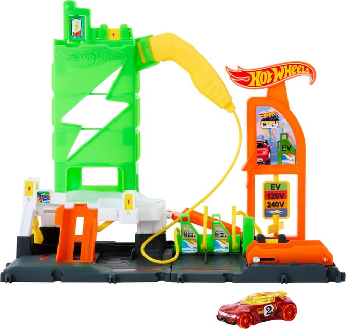 Hot Wheels Supersnel Tankstation