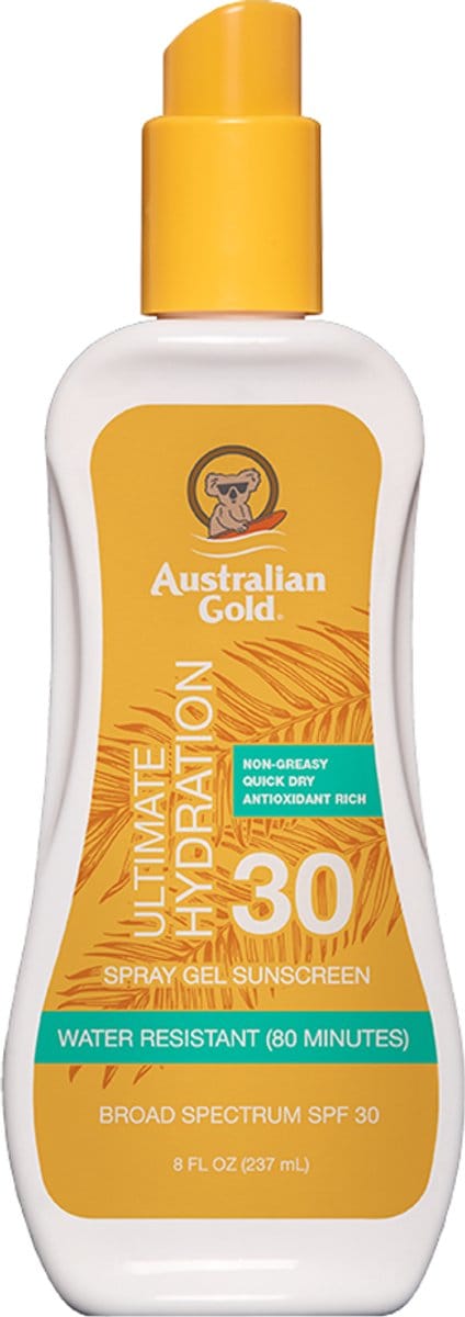 Australian Gold - SPF30 Spray Gel - 237 ml