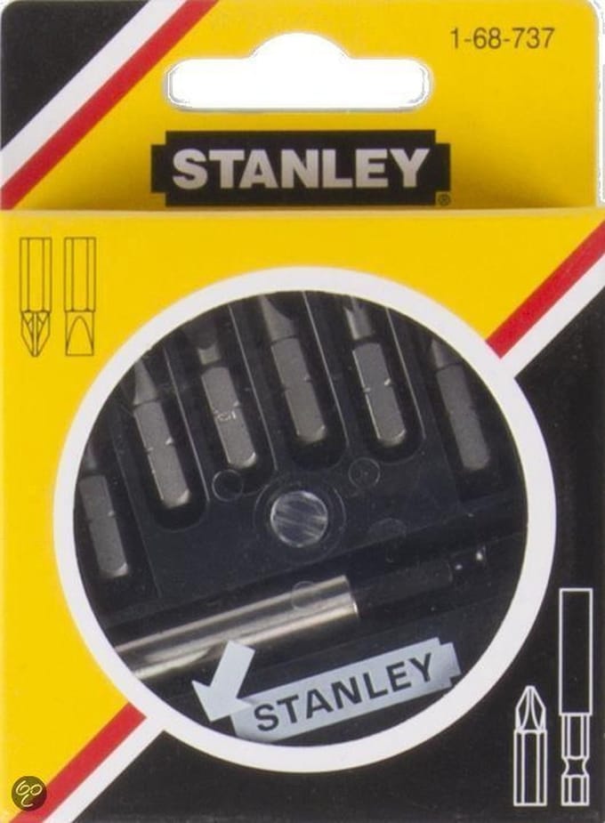 Stanley Assortiment Bits 7 Delig