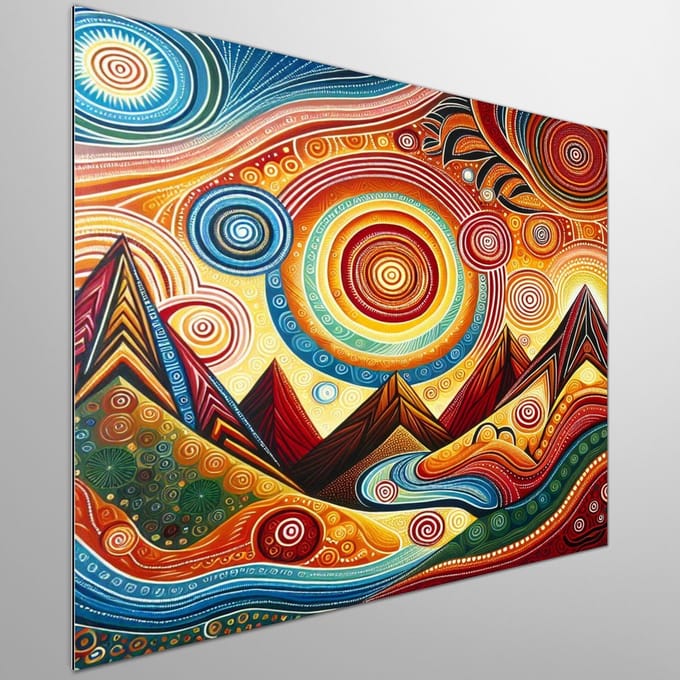 Kunstprint | Wanddecoratie | Dibond | 80 × 80 cm