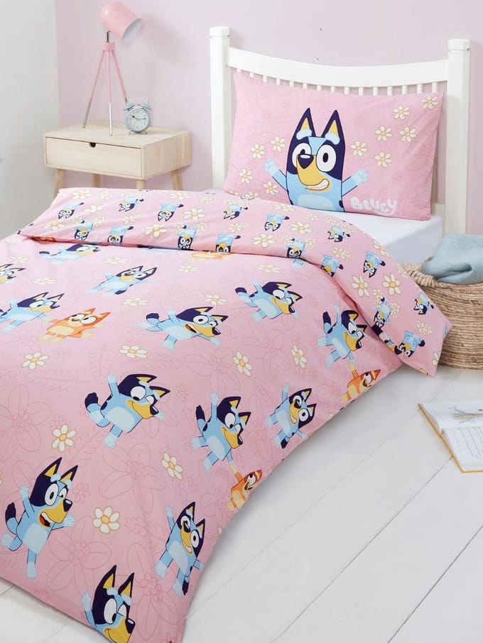 Bluey Peuter Dekbedovertrek Junior 120x150 Polykatoen