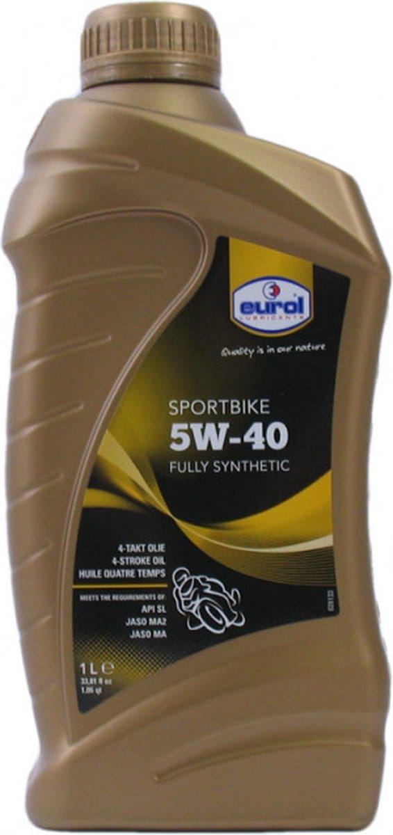 Olie 1-Ltr 5W40 Synth. Eurol