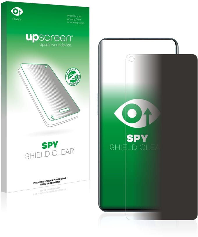 upscreen - privacy screenprotector voor OnePlus 9 - Folie Beschermfolie Blauwlichtfilter