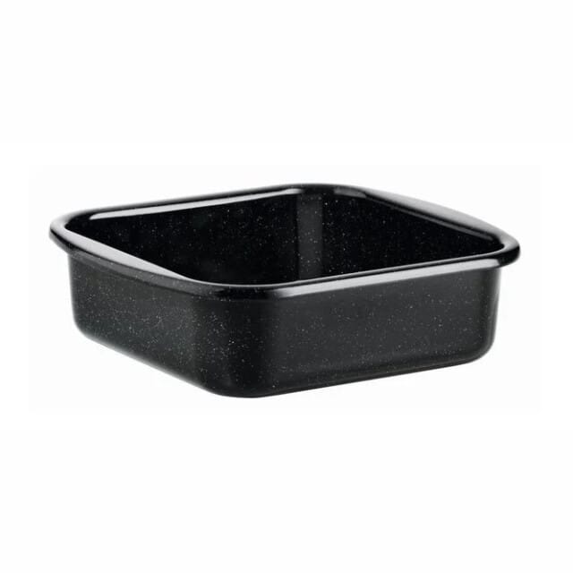 Riess Braadslede - Mini - Vierkant 22 x 22 cm - Zwart