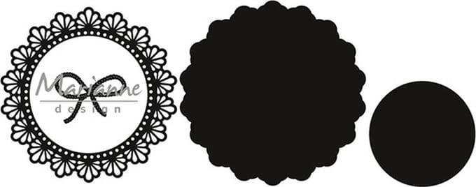 Marianne Design Craftable Mal touw cirkel CR1414 14.5x18.0 centimeter