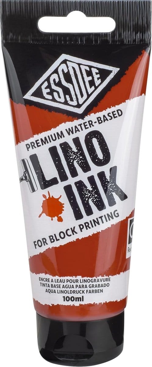 Essdee Lino Inkt - Burnt Sienna 100 ml