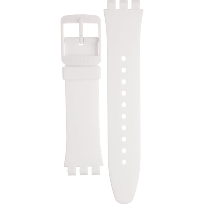 Swatch Plastic - Sistem 51 - SUT/SO30 ASUTW400 SUTW400 Sistem White Horlogeband