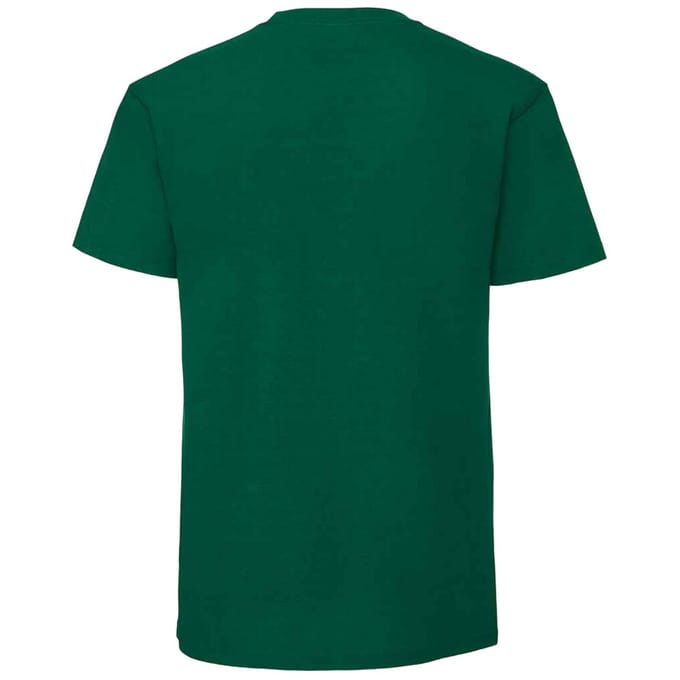 Fruit Of The Loom Mens Ringgesponnen Premium Tshirt (College Groen)