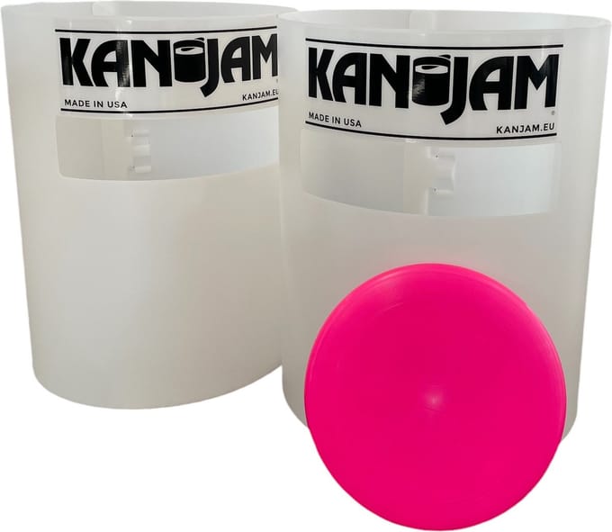 Kanjam Original Set White, Pink Disc