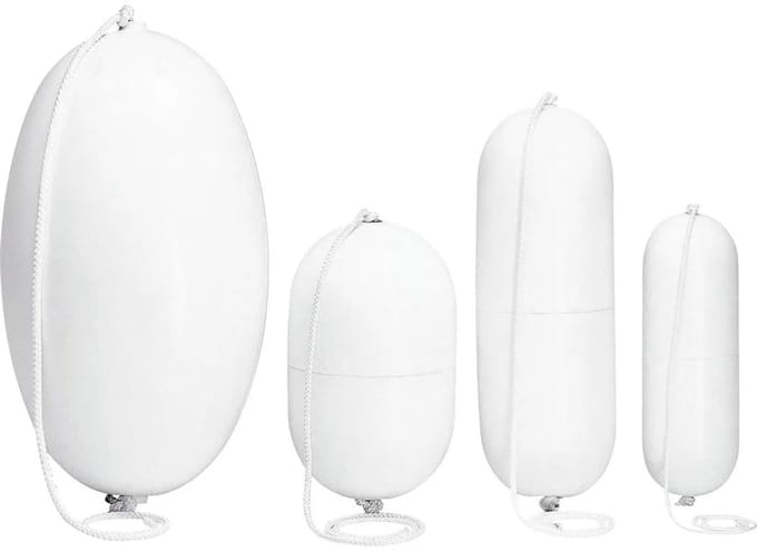 Plastimo Swollen Parabor Stootwil Wit 25 x 68 cm