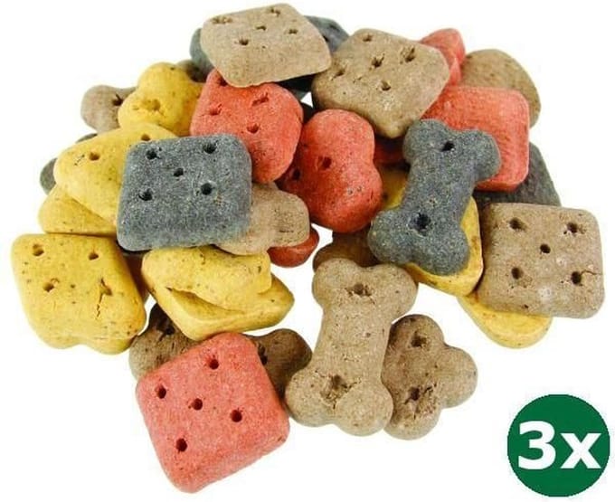 3x10 kg Excellent engelse koekjes mix hondensnack