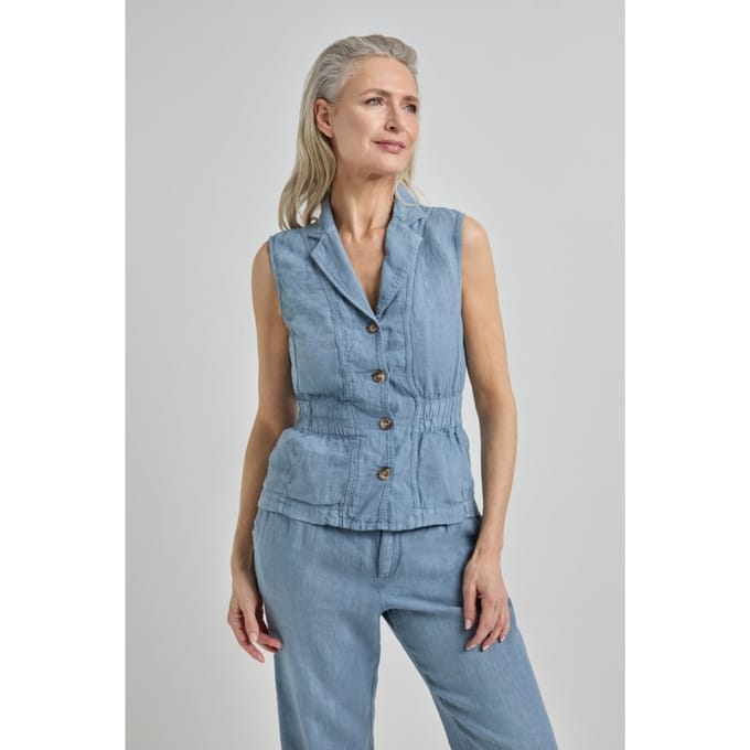 Josephine & Co Jaap Gilet Grey Taglia: 36 | Gilet Outlet | Donna | Grigio