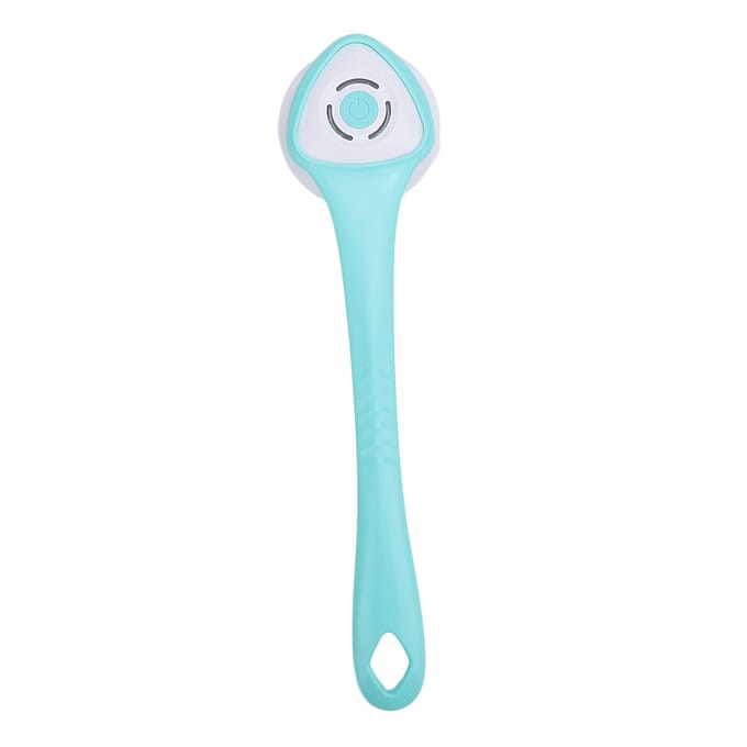 Brosse Électrique pour le Corps Multifonctionnelle Manche Longue Brosse de Douche Résistante à l'Eau Douche Électrique violet