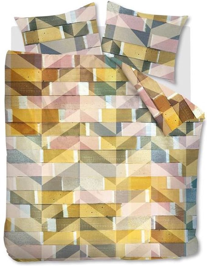 Beddinghouse Scrapwood Dekbedovertrek - Lits-jumeaux - 240x200/220 cm - Multi