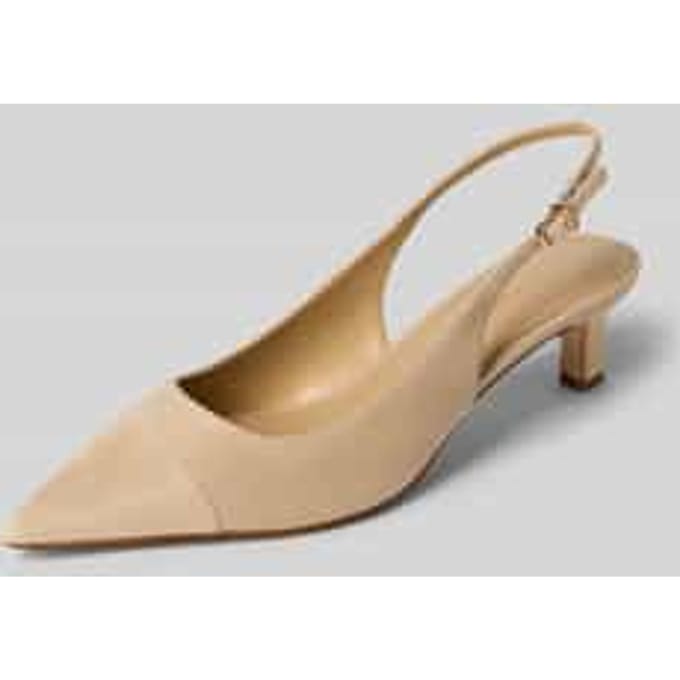 Slingbacks van echt leer model 'AMARA'