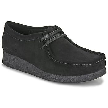 CLARKS WallabeeEVOSh Dames Veterschoenen - Suede - Zwart