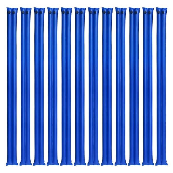Sacs d'eau à double chambre calibre 26 pour couverture d'hiver de piscine, pack de 12, 10 pieds