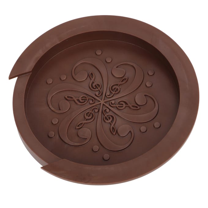 Gitaar Klankgat Cover Silicone Stofdicht Compact Draagbaar Zachte Klankgat Cover voor Gitarist black