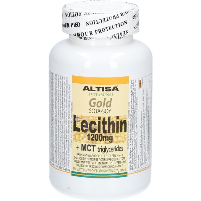 Altisa® Gold Soja-Soy Lecithin 1200 mg 150 Capsules
