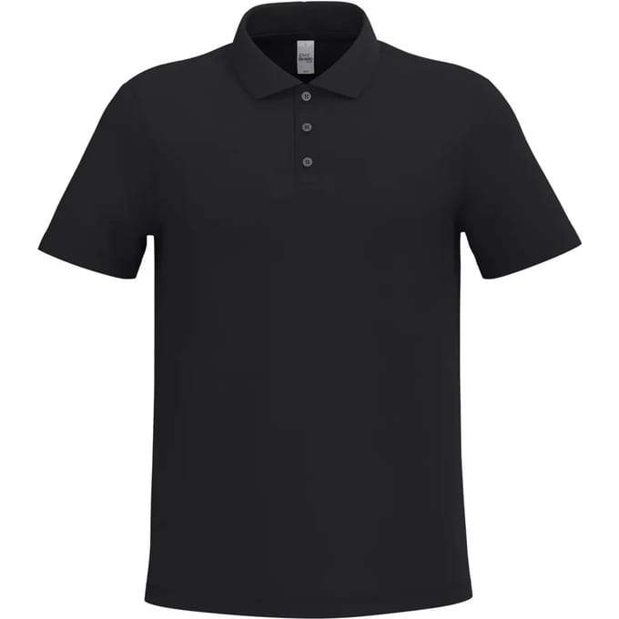 iDeal Basic Brand Heren piquépolo IB220 - Ideal Black - M